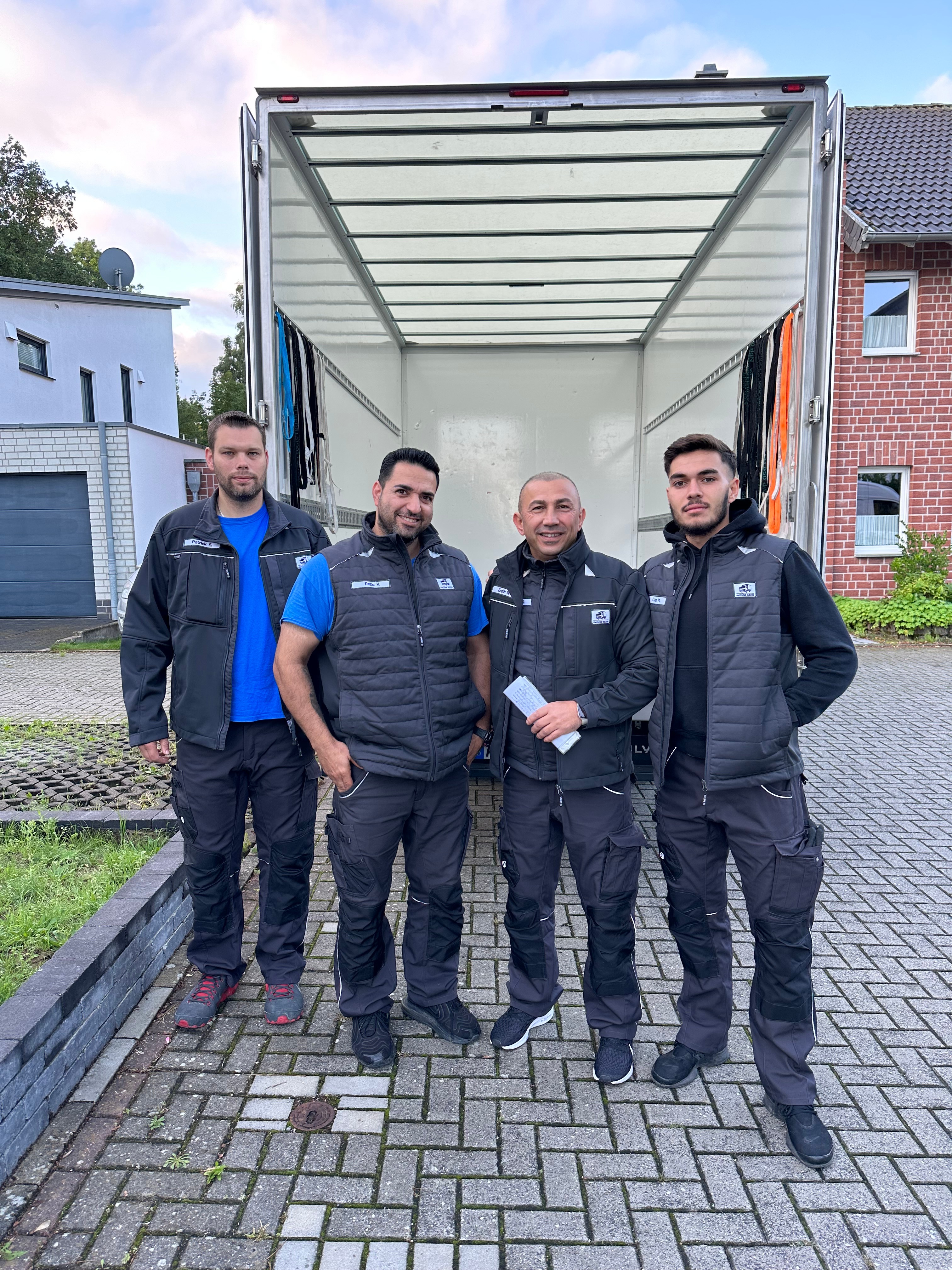 Umzugsteam bei der Arbeit